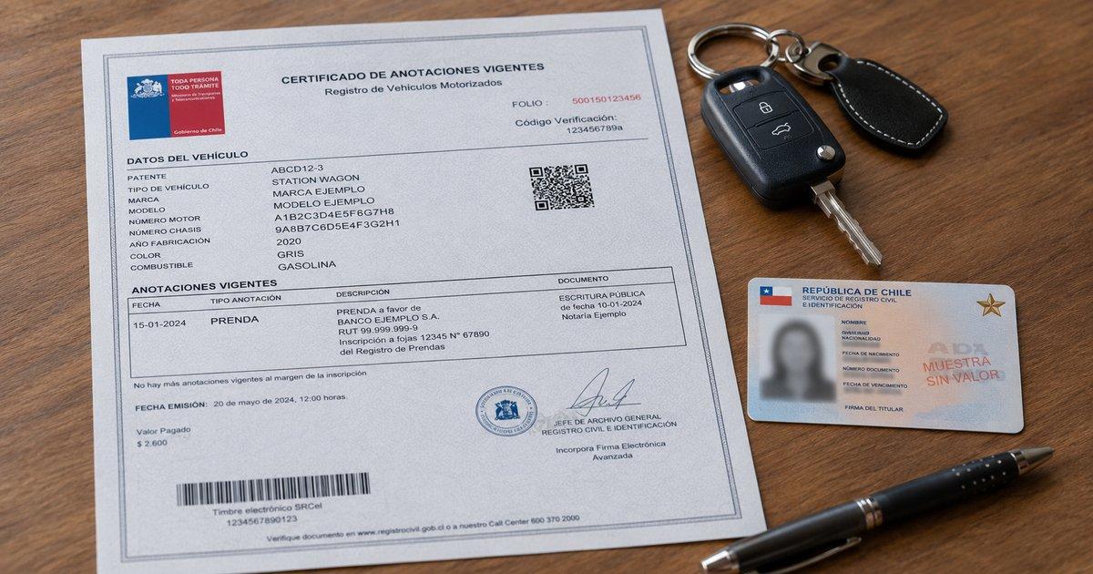 Prenda Vehicular: Qué Es, Cómo Verificarla y Cómo Alzarla